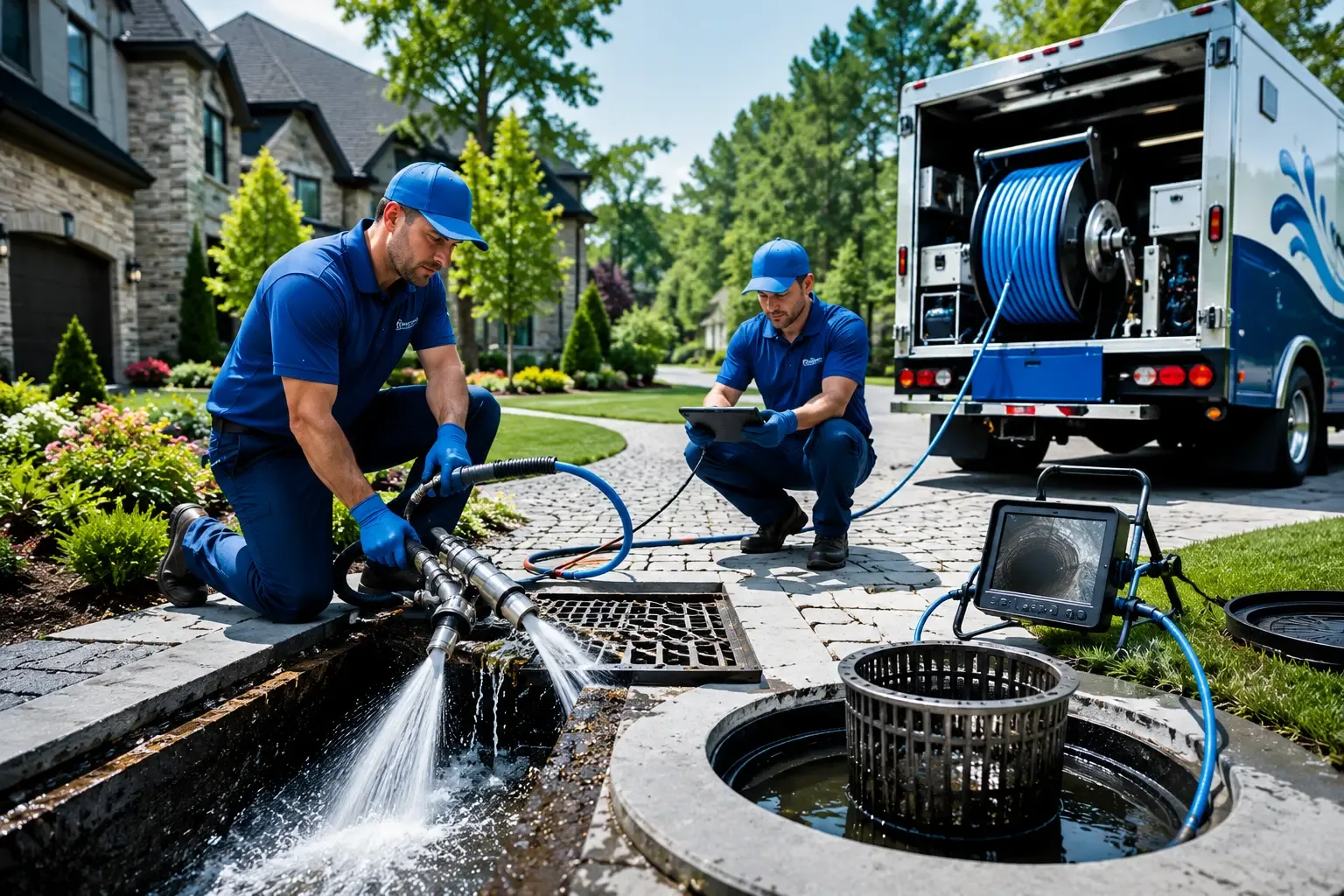 Local outdoor drain cleaning professionals in Alverda, PA